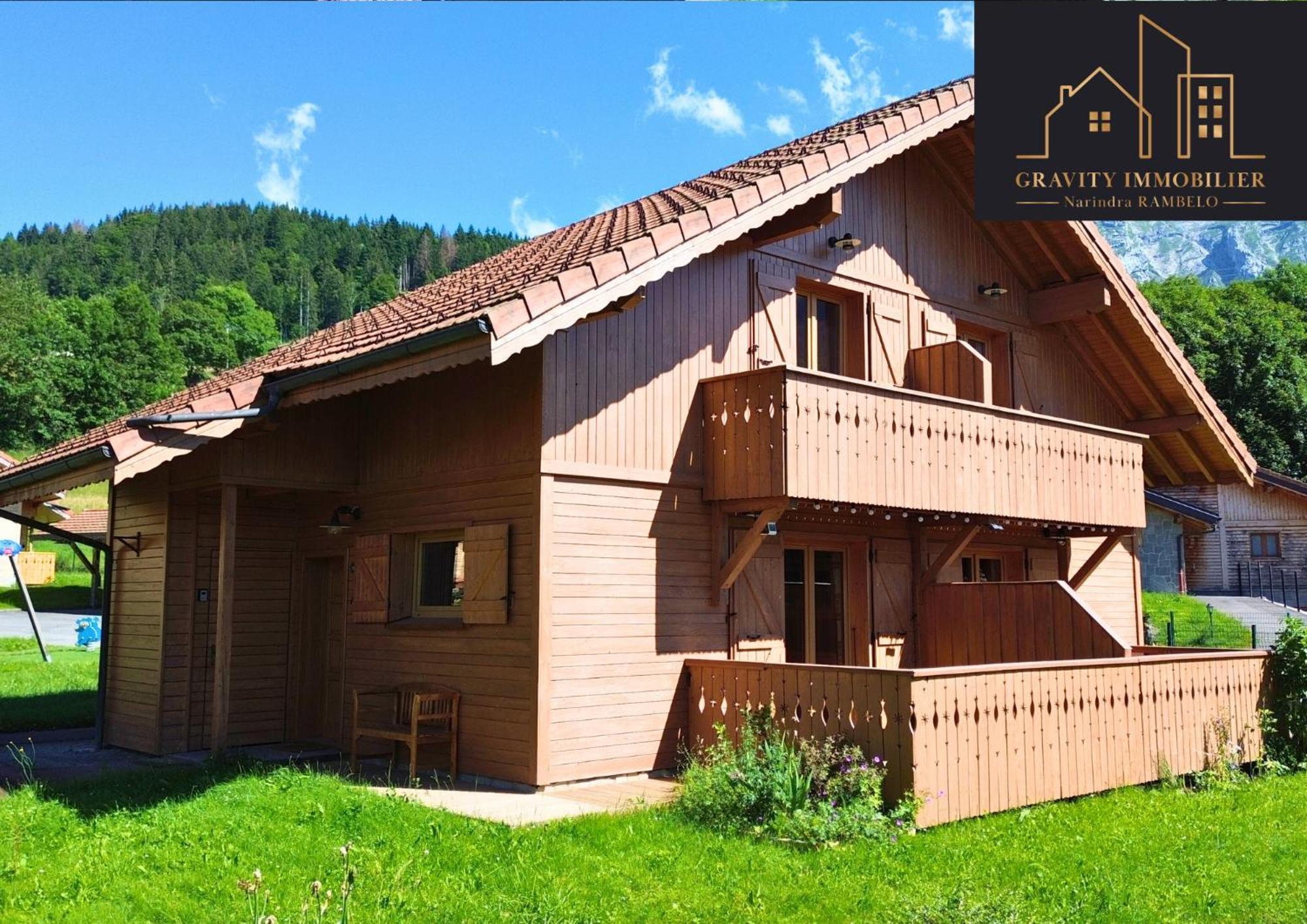 Chalet Duplex Mont-Saxonnex "Le Jarbay " Kültér fotó