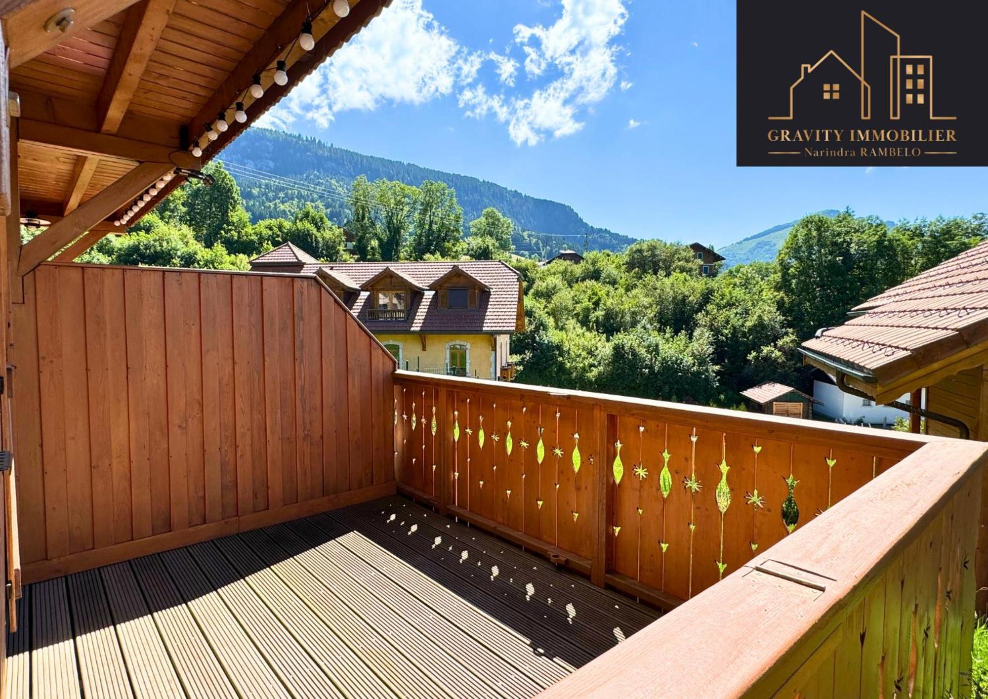 Chalet Duplex Mont-Saxonnex "Le Jarbay " Kültér fotó
