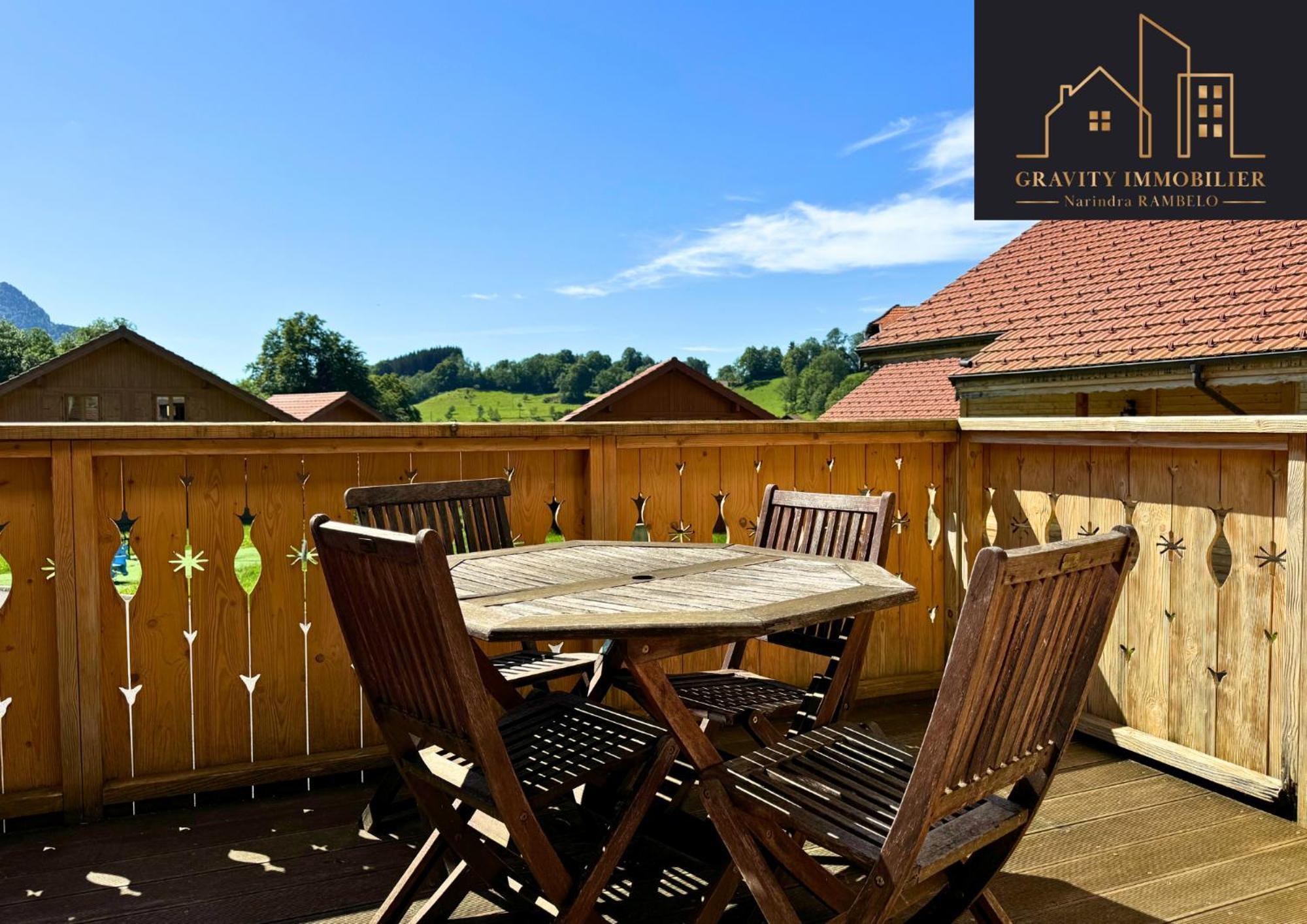 Chalet Duplex Mont-Saxonnex "Le Jarbay " Kültér fotó