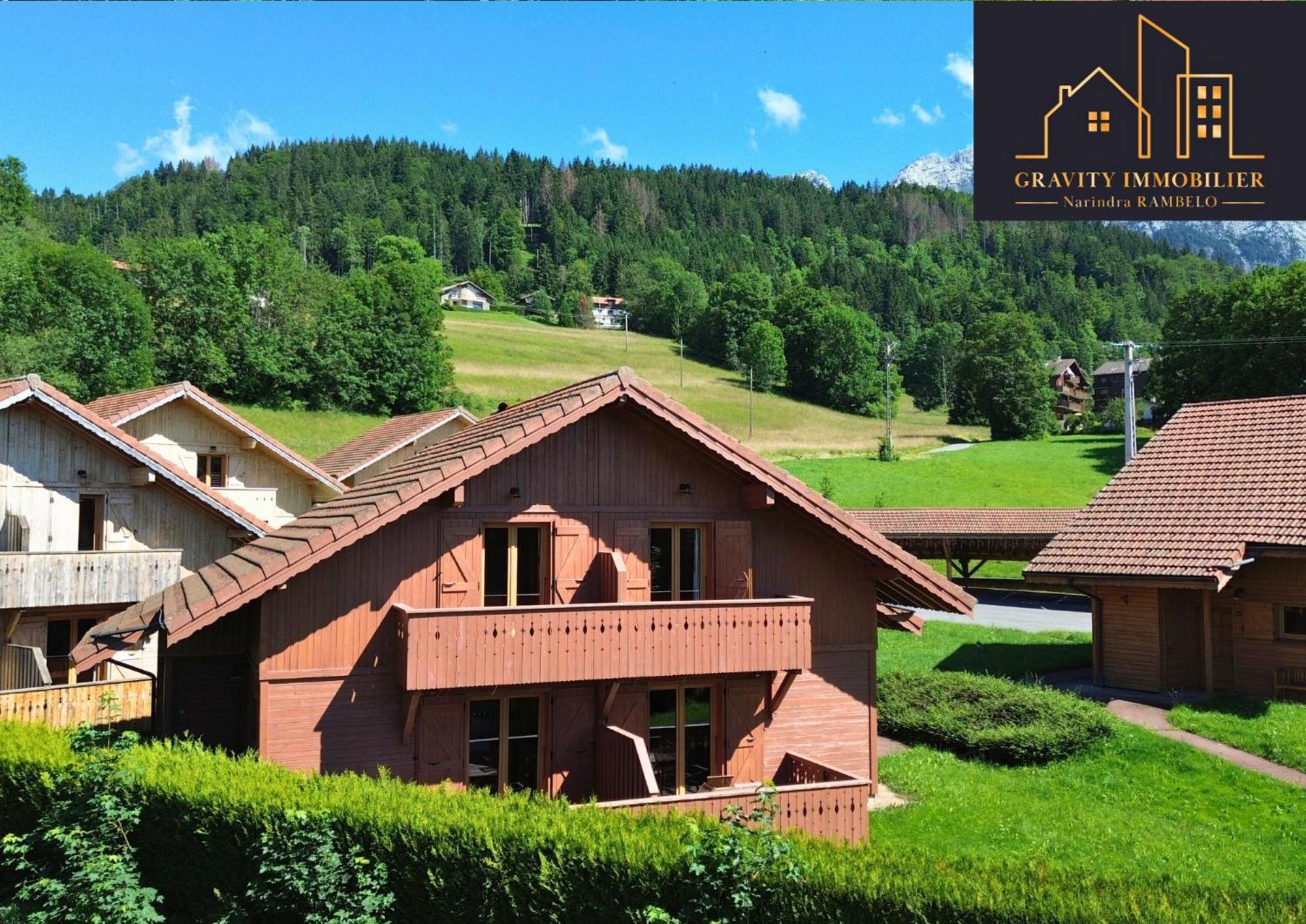 Chalet Duplex Mont-Saxonnex "Le Jarbay " Kültér fotó