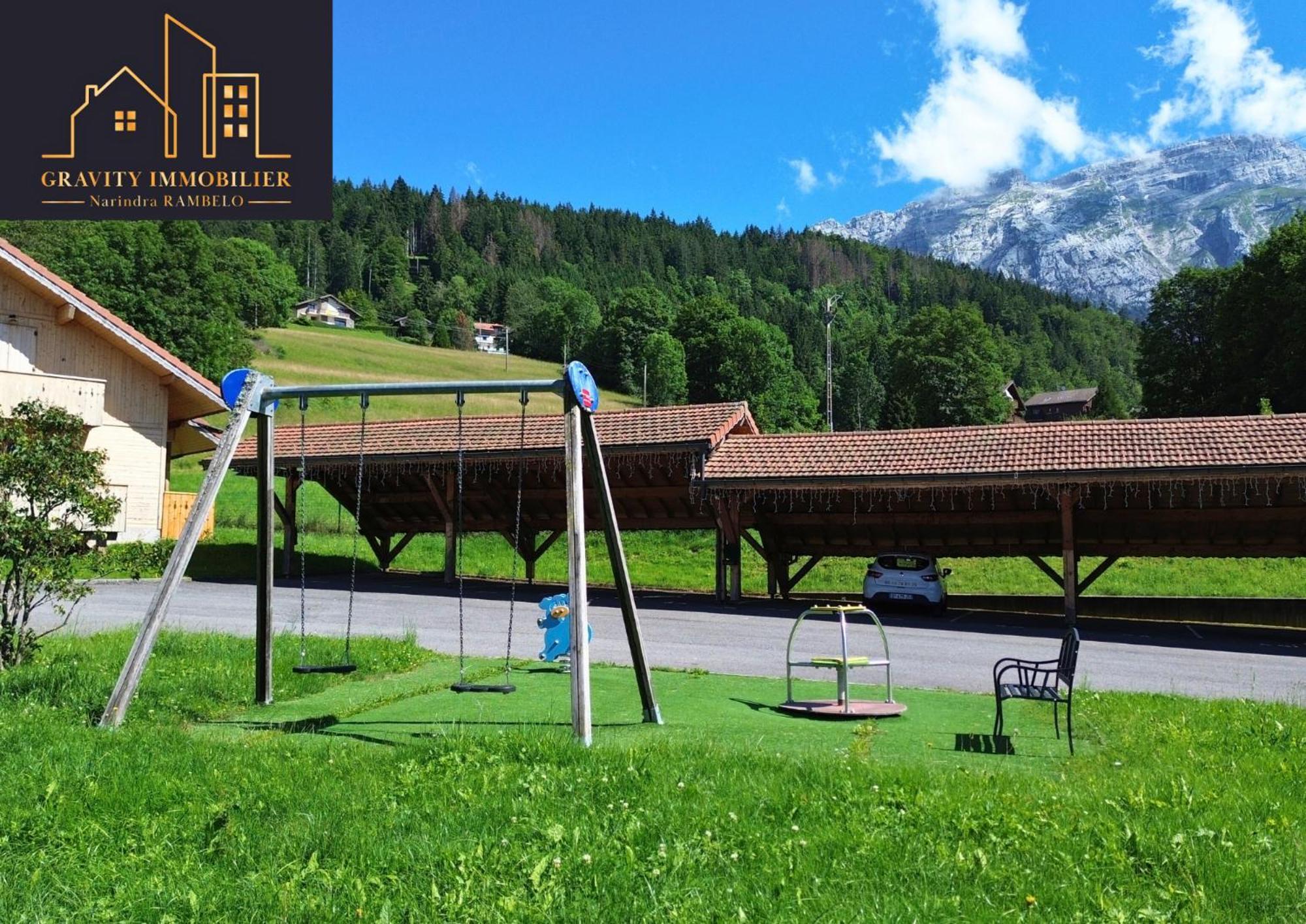 Chalet Duplex Mont-Saxonnex "Le Jarbay " Kültér fotó